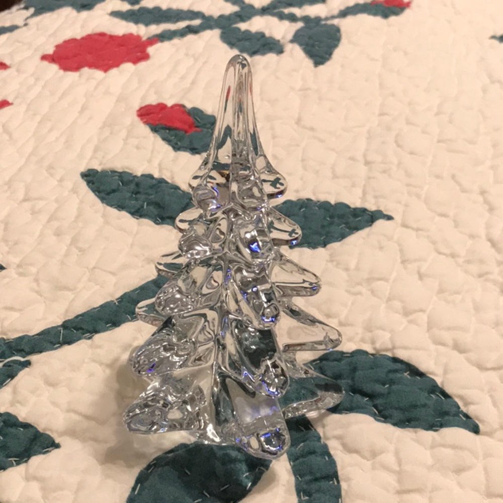 Williams Sonoma Glass Christmas Tree
